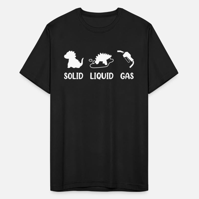Solid Liquid Gas Dinosaurs Fuel Evolution
