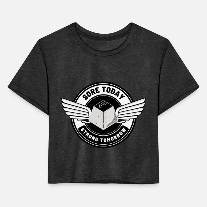 Sore today stronger tomorrow.