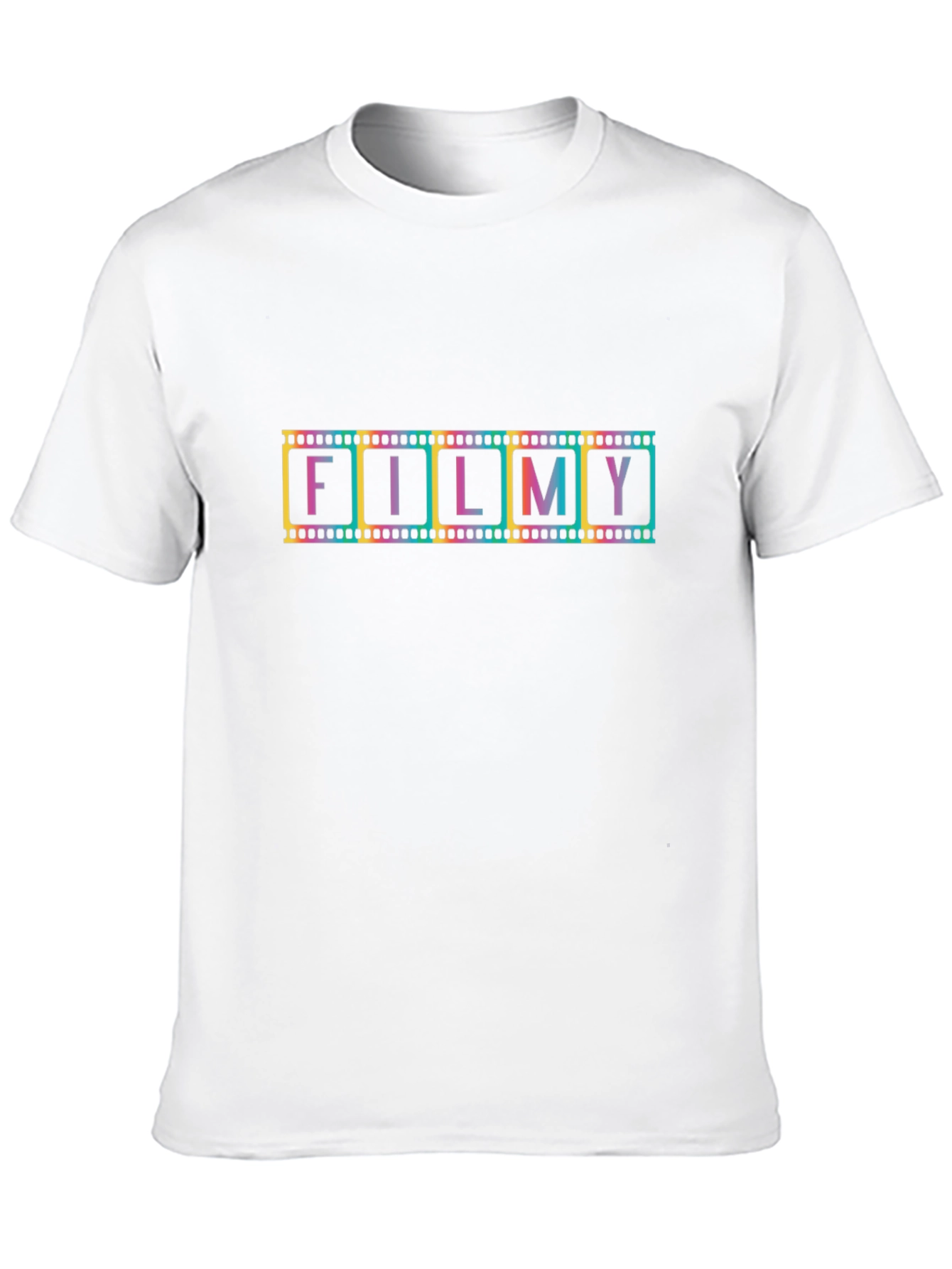 Filmy Graphic Tee - Classic Black Cotton T-Shirt
