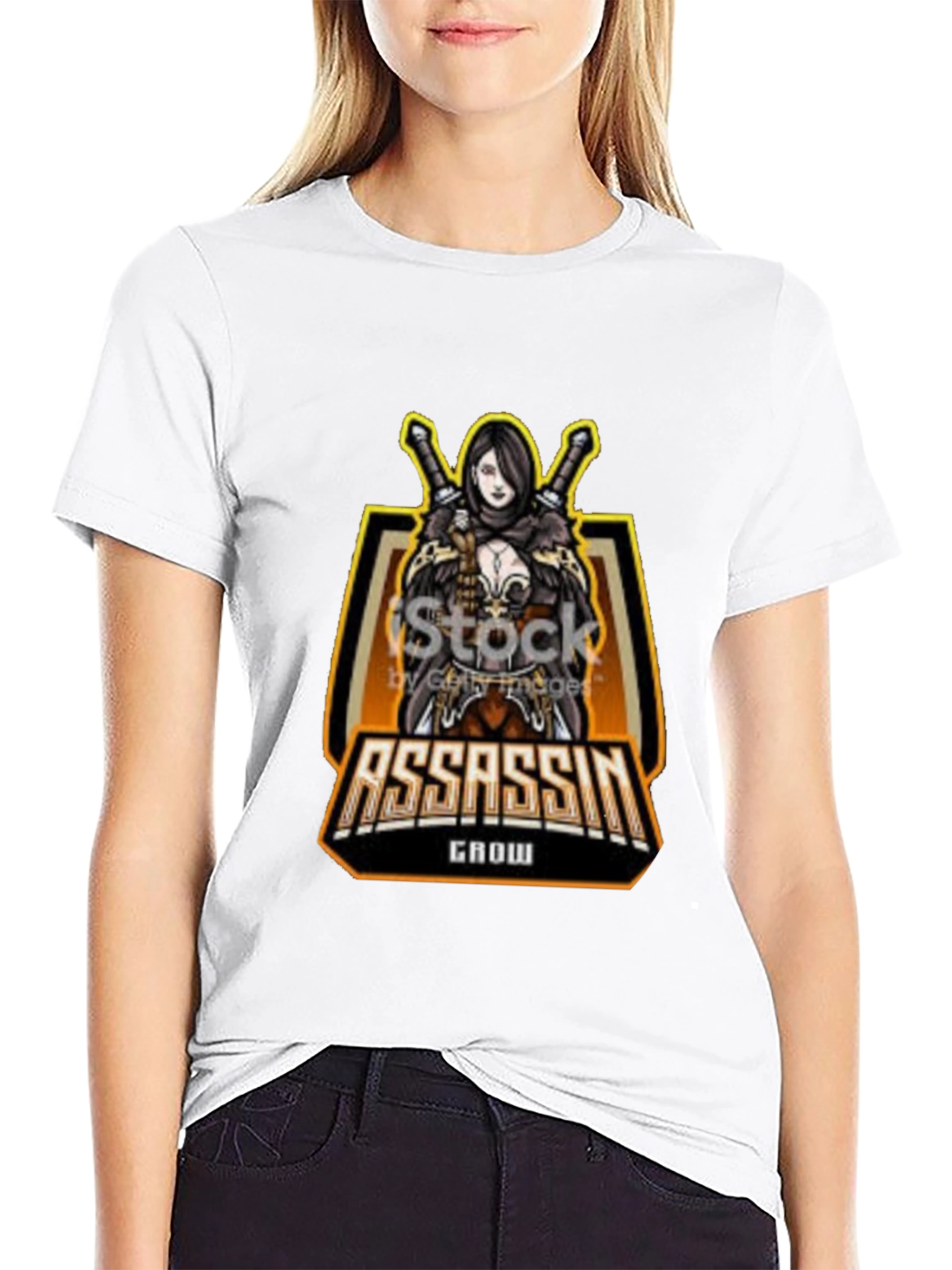 Assassin Grow Gaming T-Shirt - Black