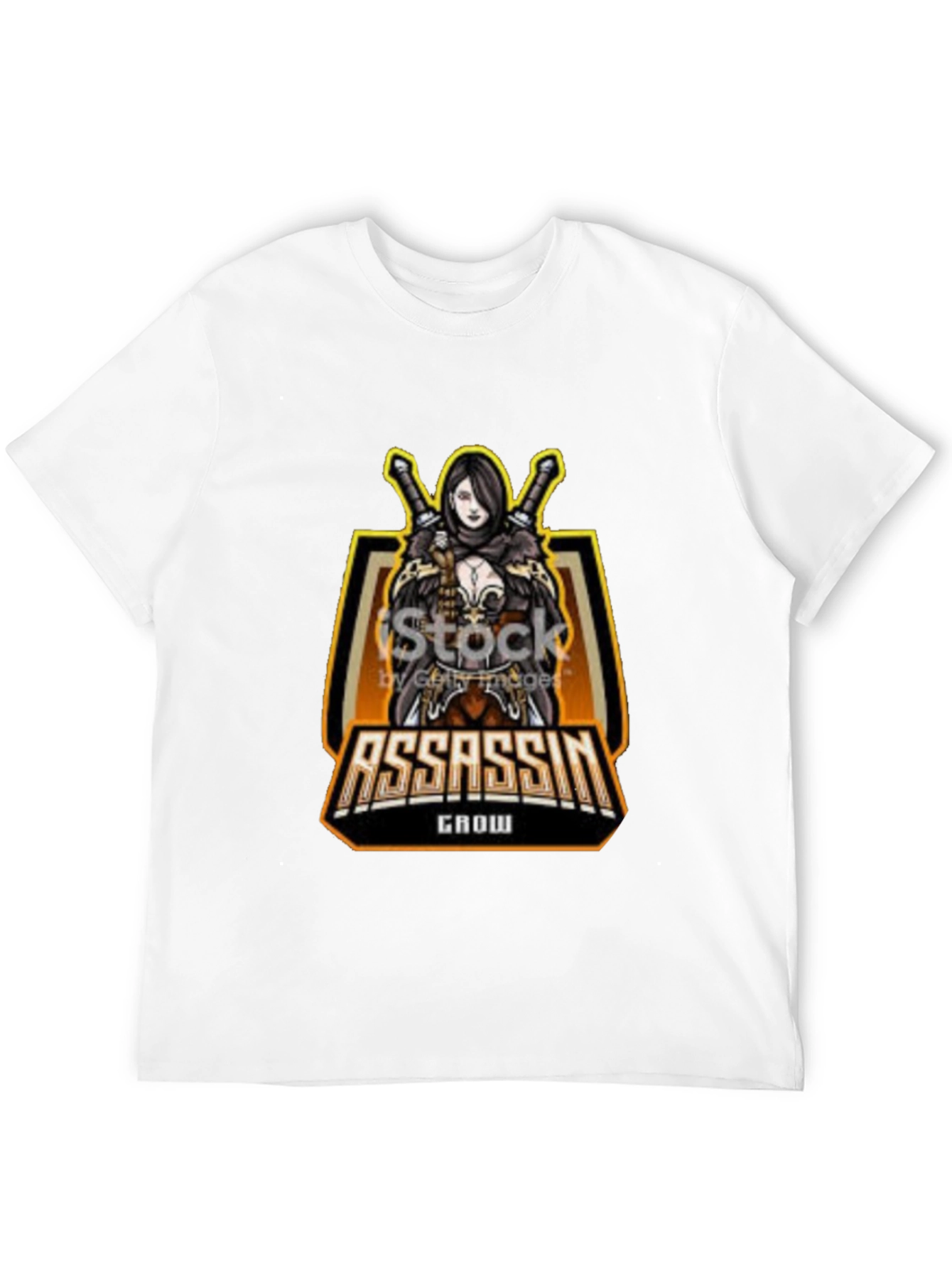 Assassin Grow Gaming T-Shirt - Black