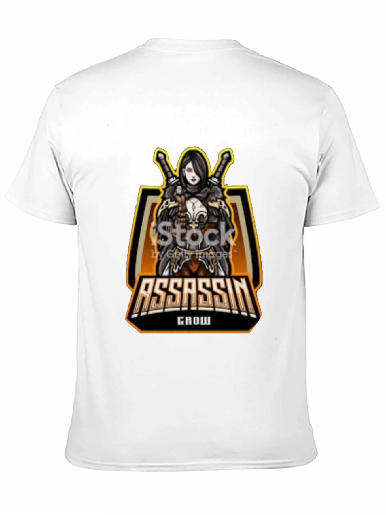 Assassin Grow Gaming T-Shirt - Black