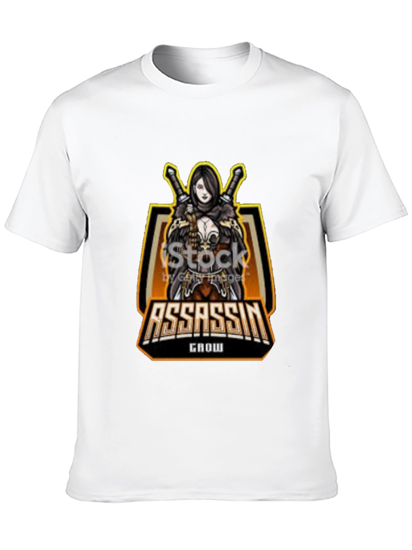 Assassin Grow Gaming T-Shirt - Black