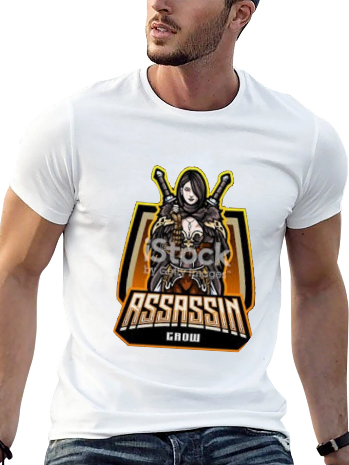 Assassin Grow Gaming T-Shirt - Black