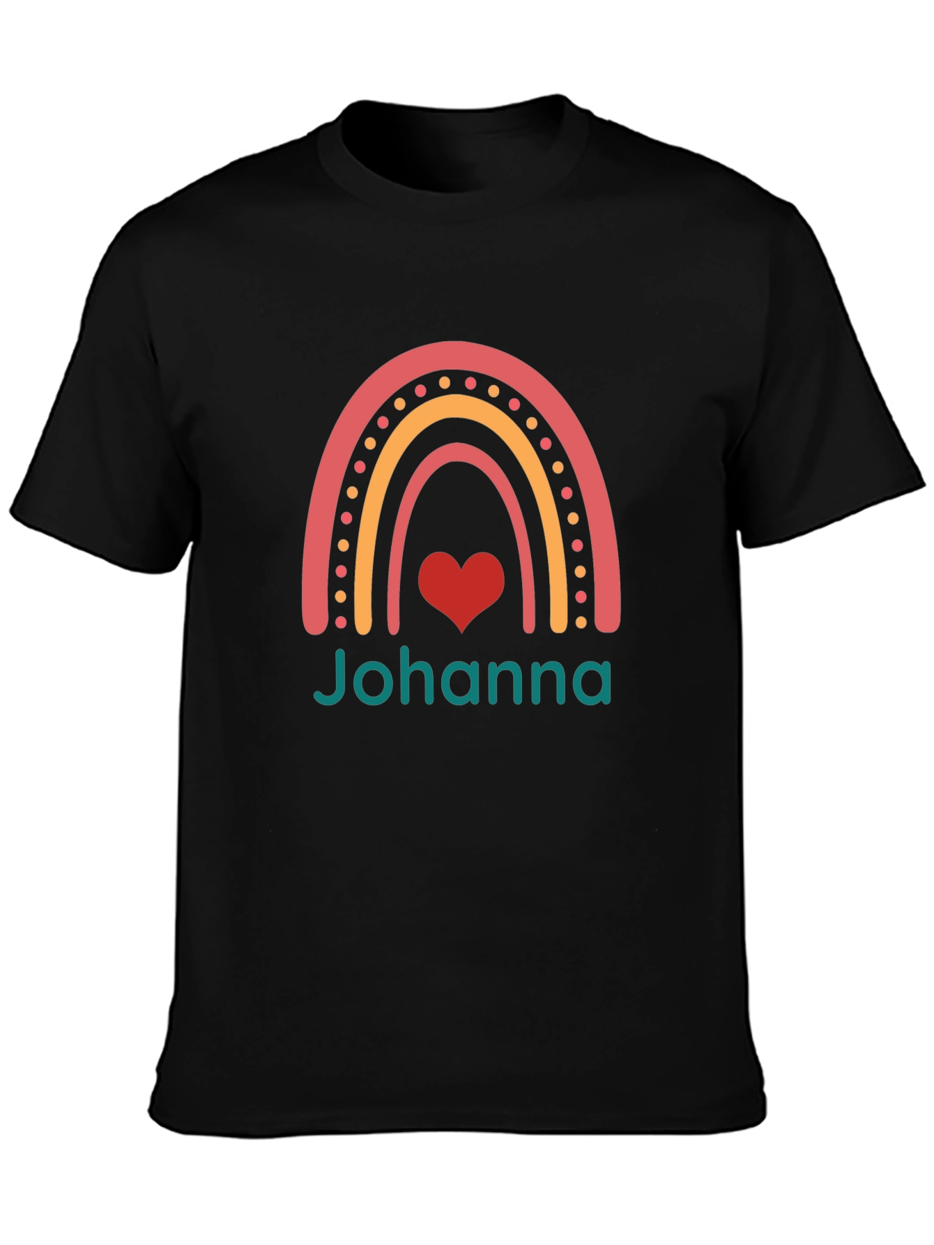 Johanna Rainbow Heart T-Shirt