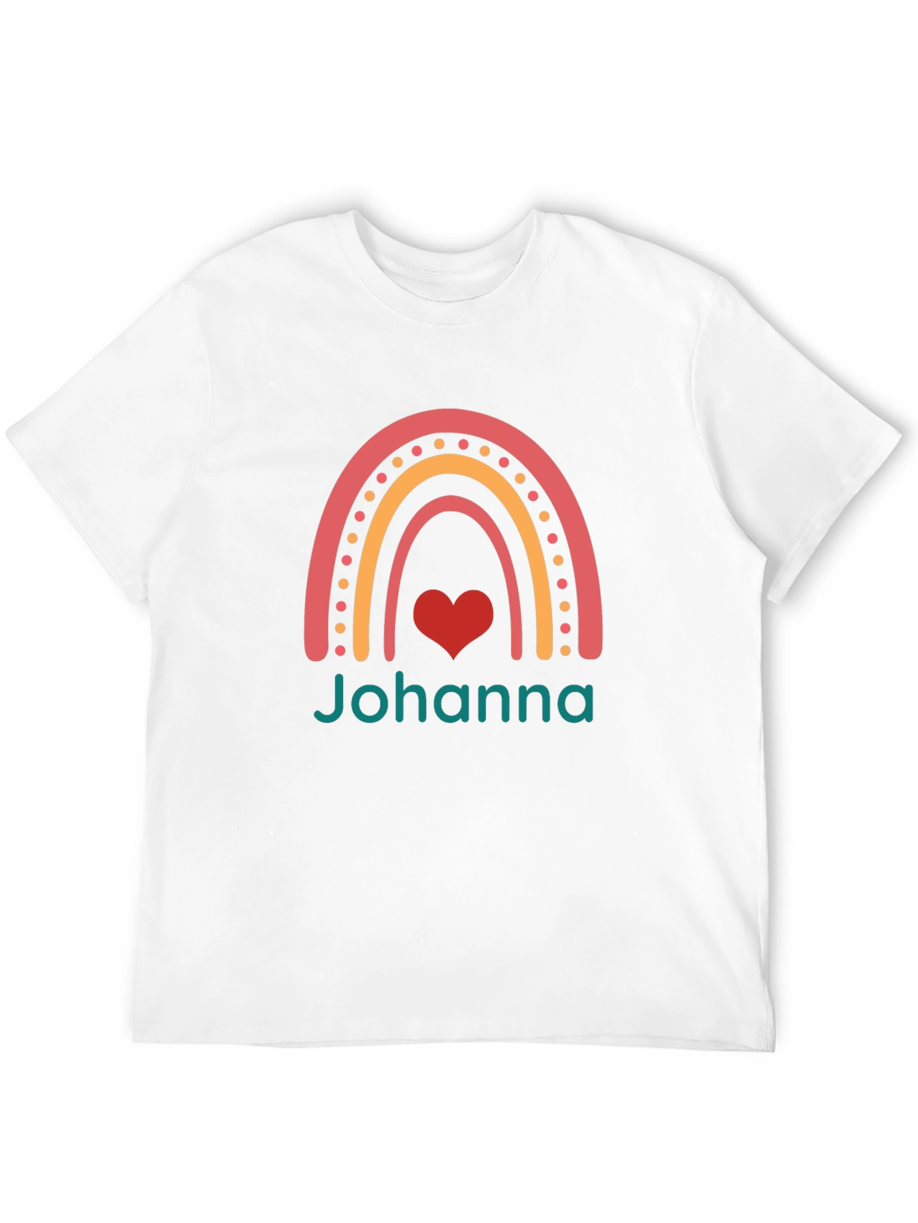 Johanna Rainbow Heart T-Shirt