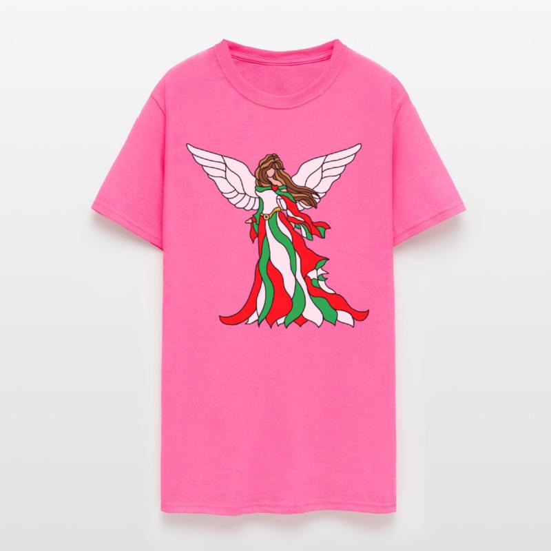 Stained Glass Italian Christmas Angel Princess