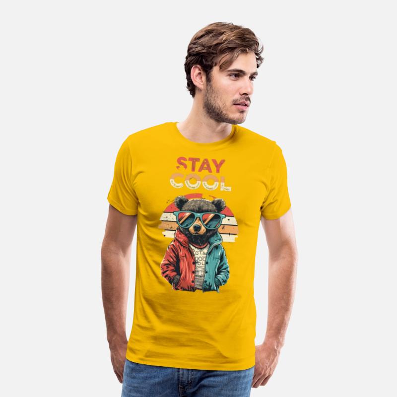 stay cool bear, sunglasse bear, cool vibes