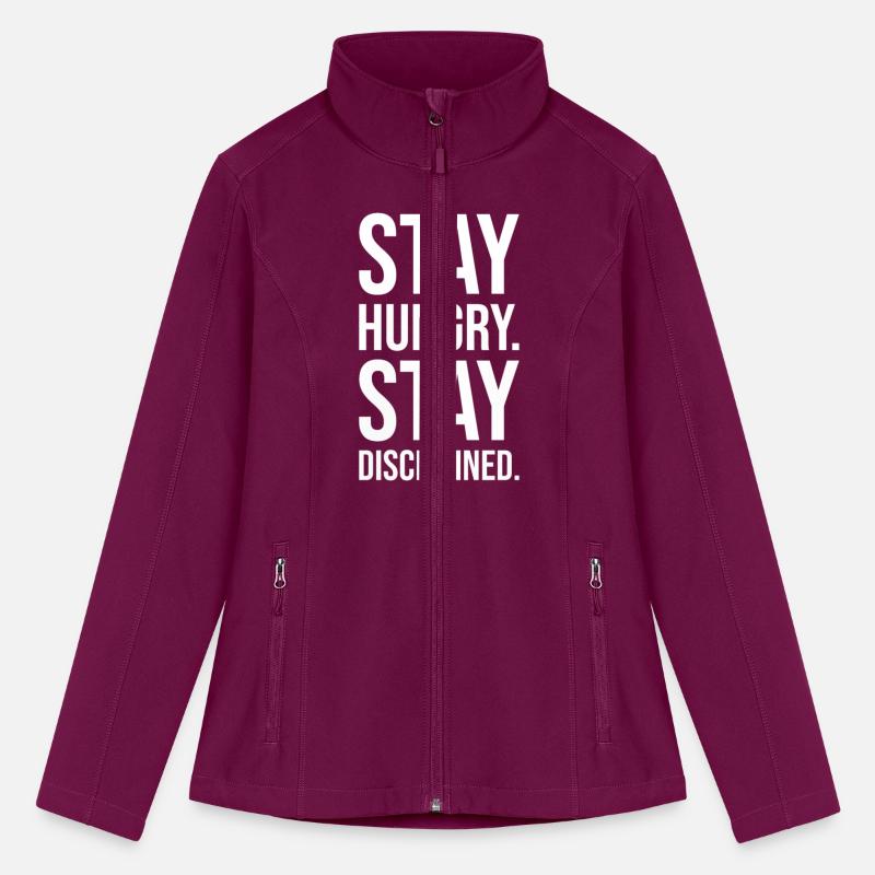 Stay Hungry Stay Disciplined - Gym Hustle Success