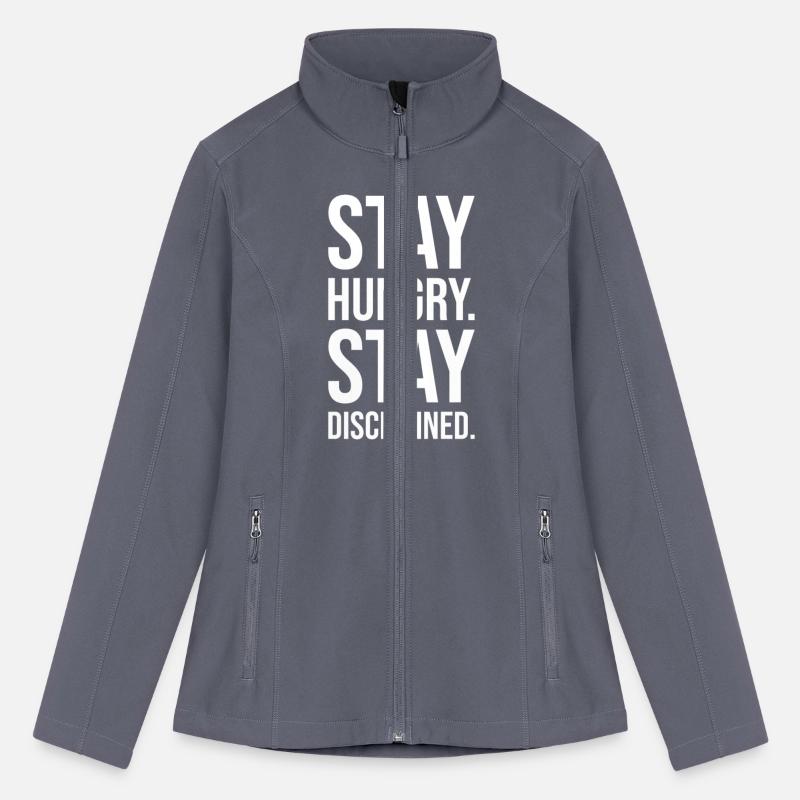 Stay Hungry Stay Disciplined - Gym Hustle Success