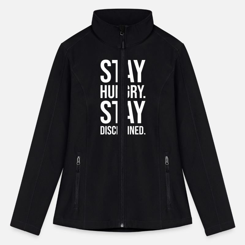 Stay Hungry Stay Disciplined - Gym Hustle Success