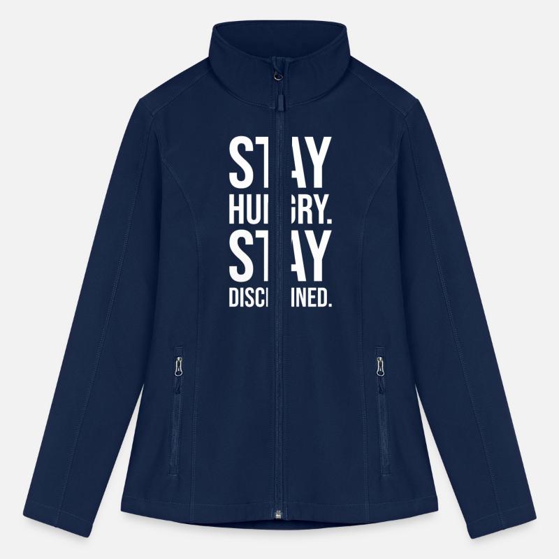 Stay Hungry Stay Disciplined - Gym Hustle Success