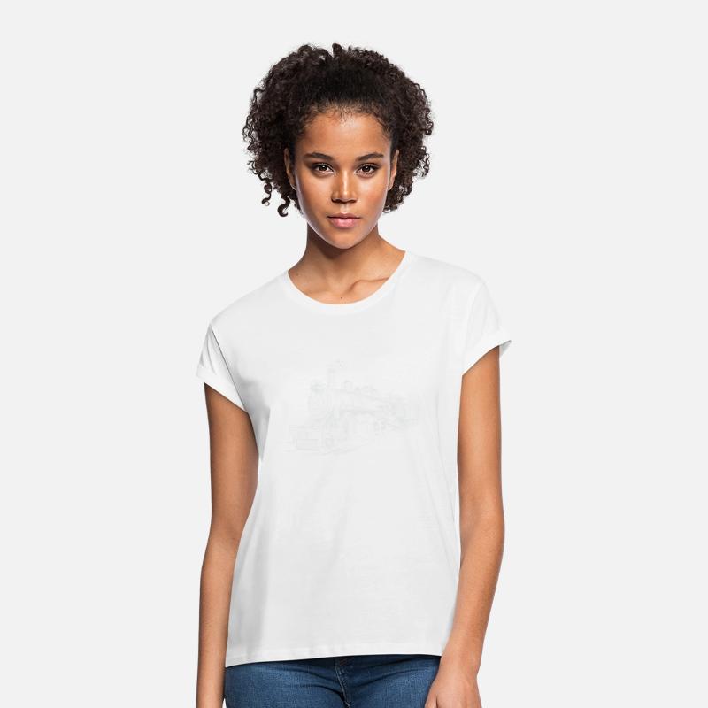 Steam Locomotive Retro Railroad Fashion