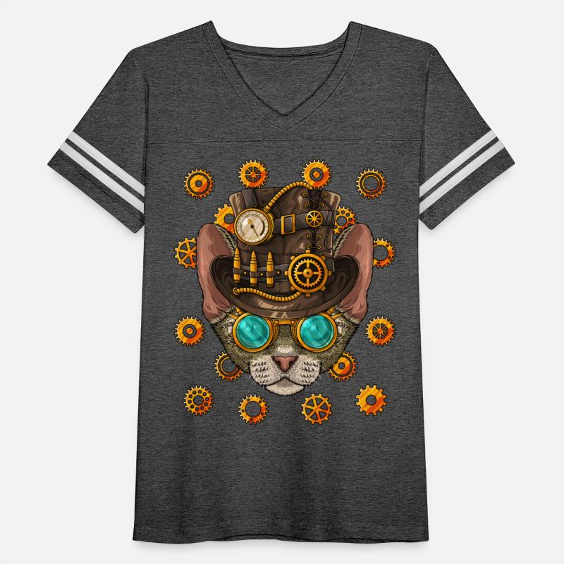 Steampunk Devon Rex Cat Medieval Victorian Steam P