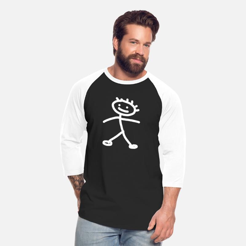 Stick figures (white)