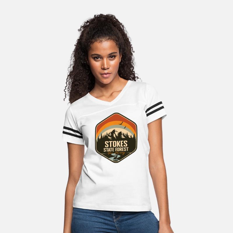 Stokes State Forest New Jersey NJ Retro Sunset