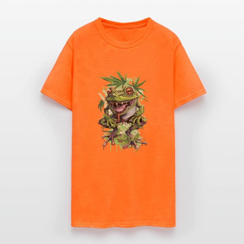 Stoner Weed Cannabis Grass 420 Frog