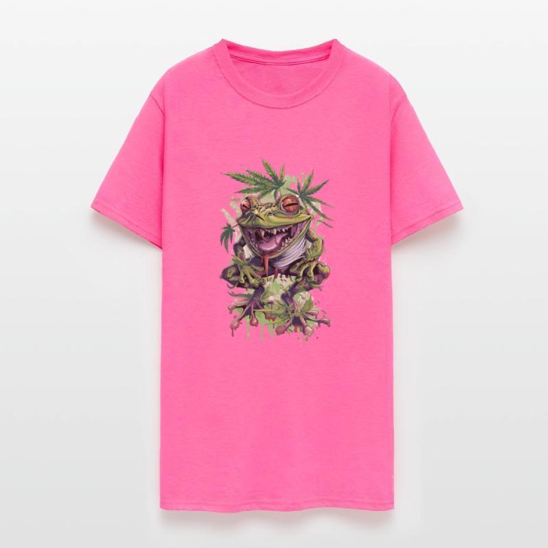 Stoner Weed Cannabis Grass 420 Frog