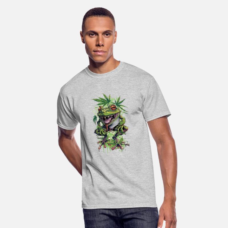 Stoner Weed Cannabis Grass 420 Frog