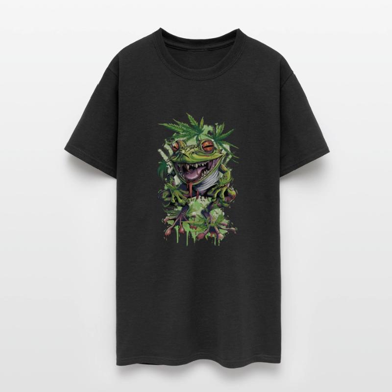 Stoner Weed Cannabis Grass 420 Frog