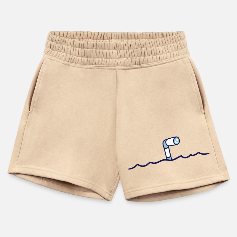 Submarine Water Surface Periscope Observe Dives