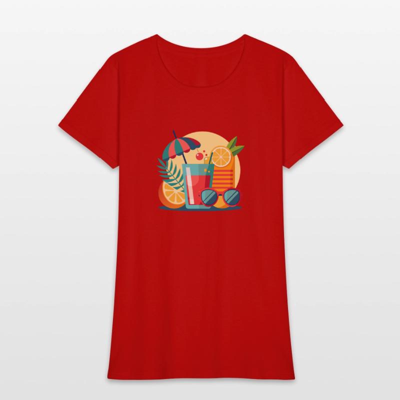 summer is a sunglasses cold drinks