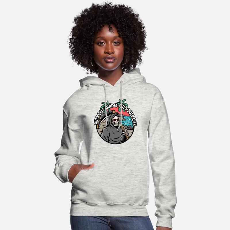 Sun Out Shade On Soul Off Funny Grim Reaper Summer