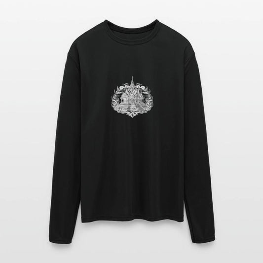 Sunset Behind Exotic Thailand Temple