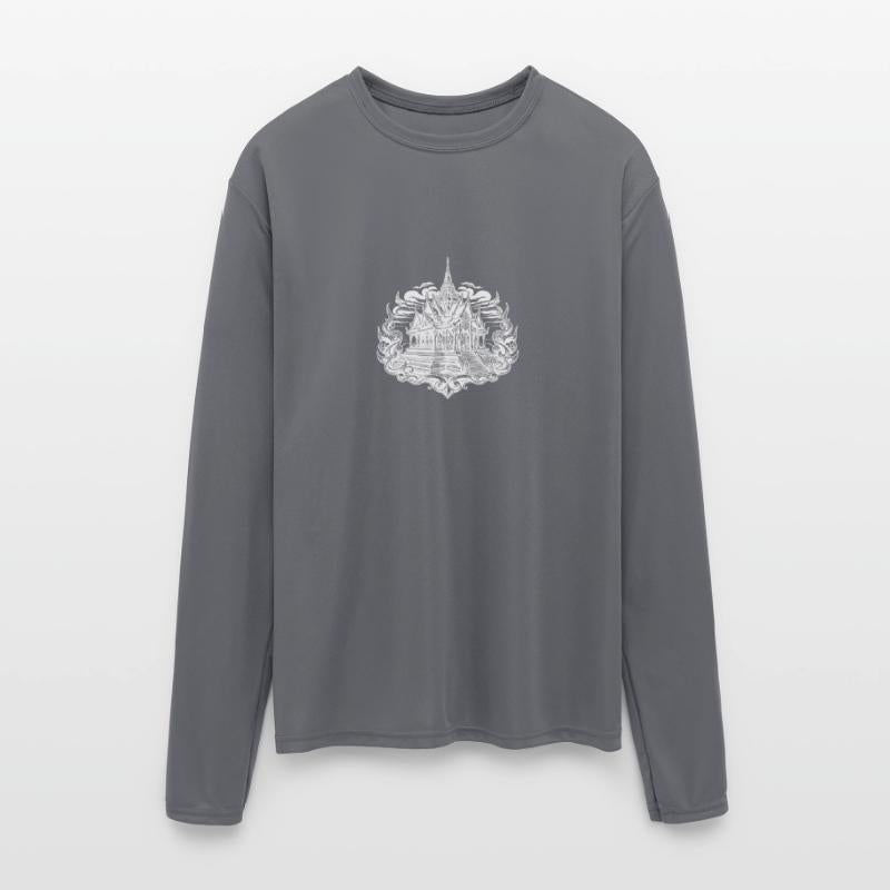 Sunset Behind Exotic Thailand Temple