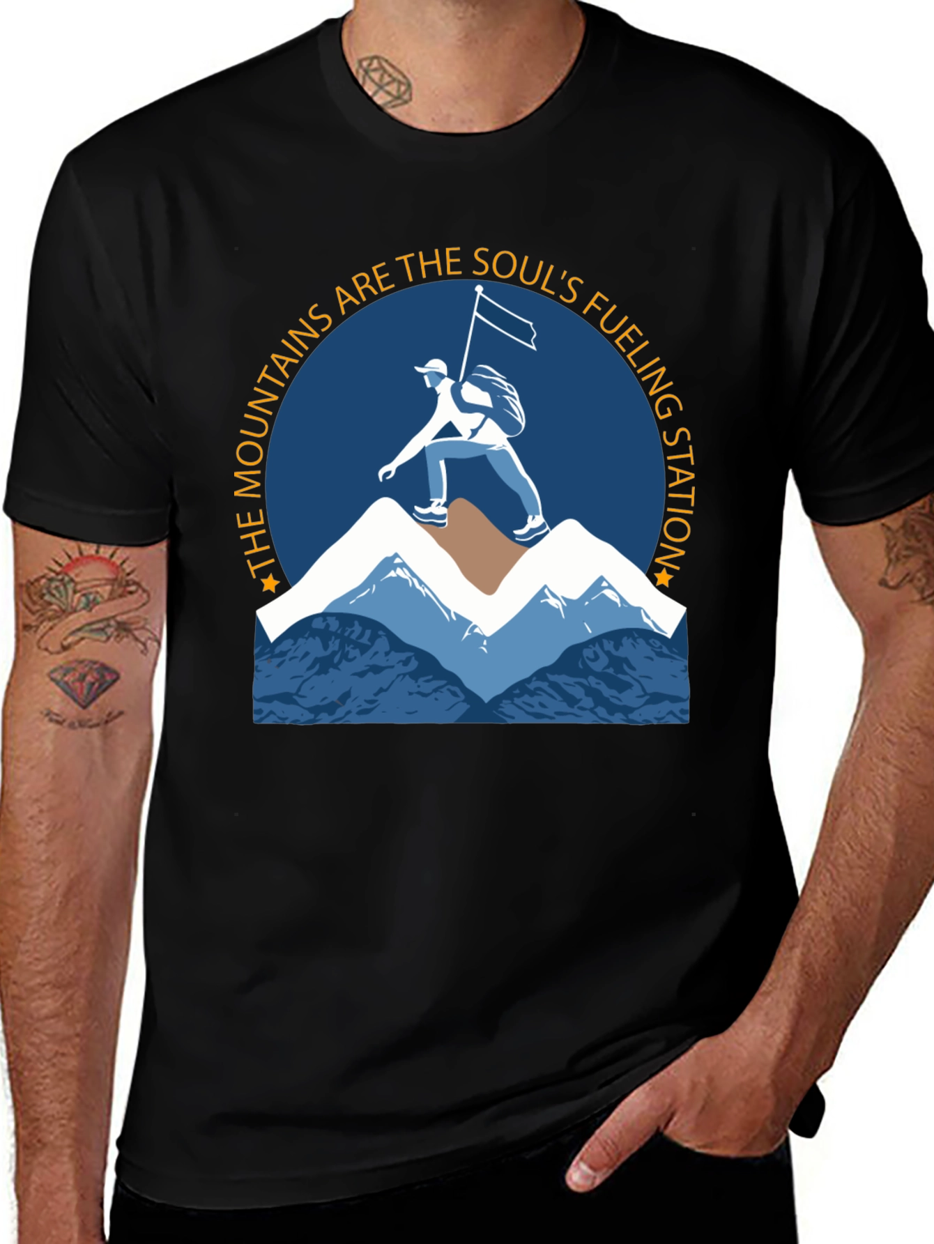 Mountain Soul Fueling Station Graphic Tee