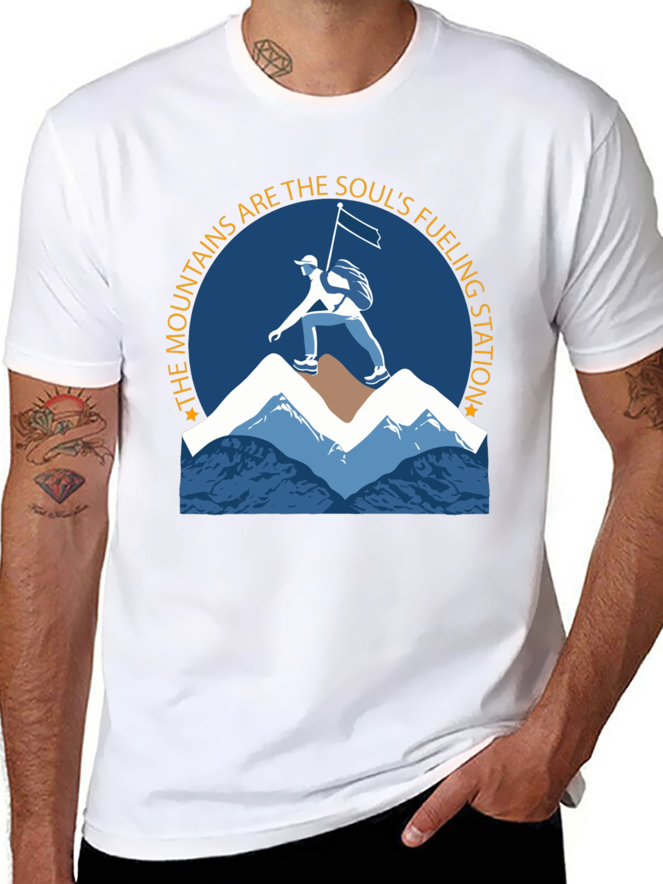 Mountain Soul Fueling Station Graphic Tee