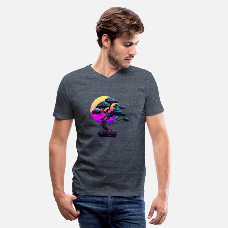 Synthwave Bonsai Tree