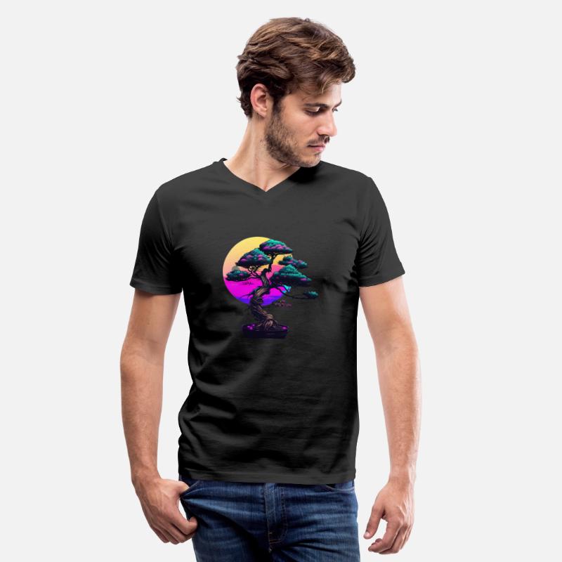 Synthwave Bonsai Tree