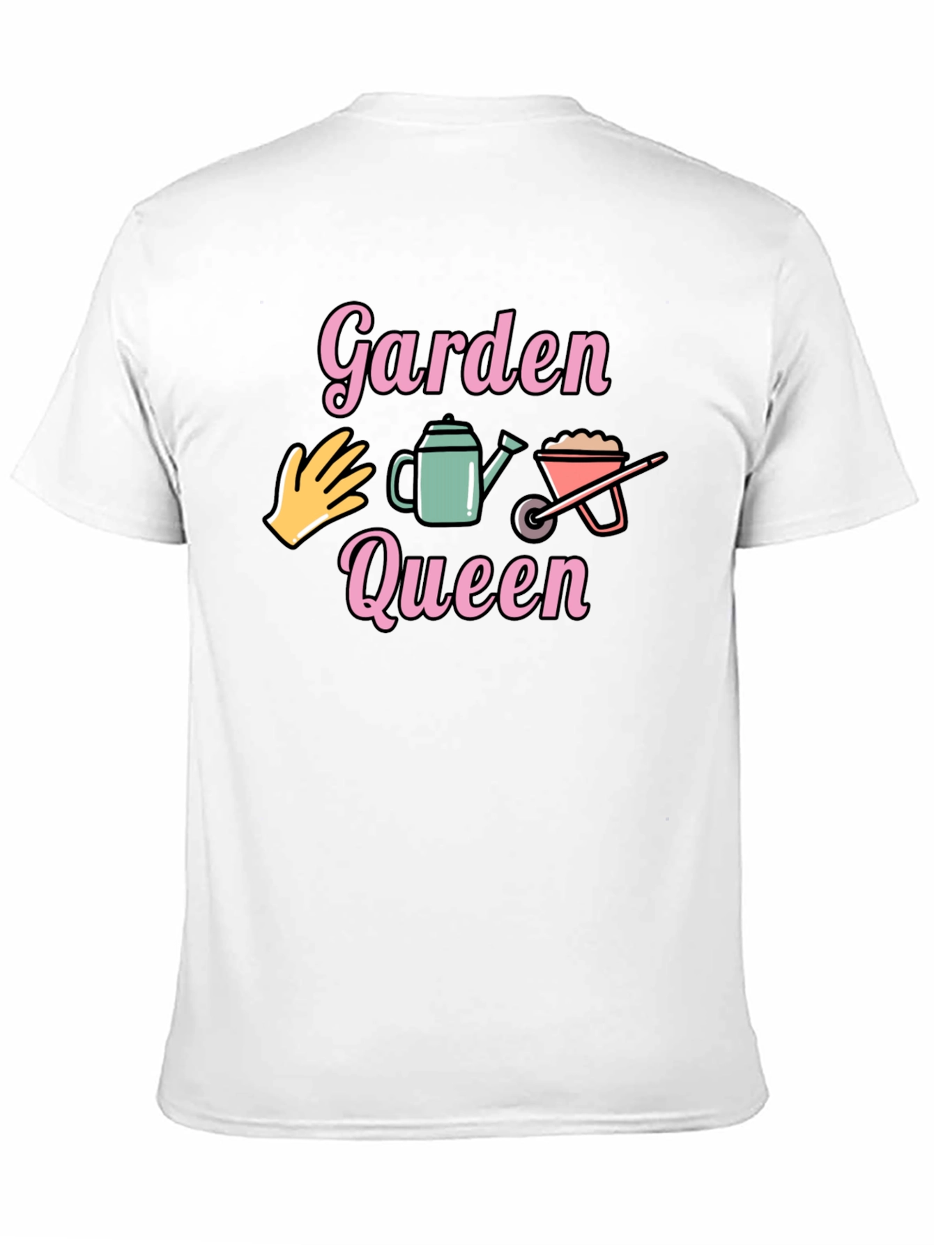 Garden Queen Graphic Tee - Black T-Shirt