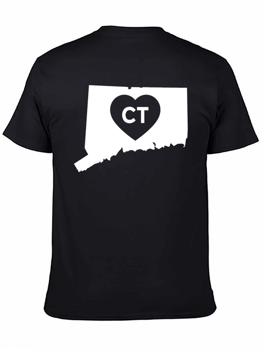 Connecticut Love T-Shirt CT State Pride Tee