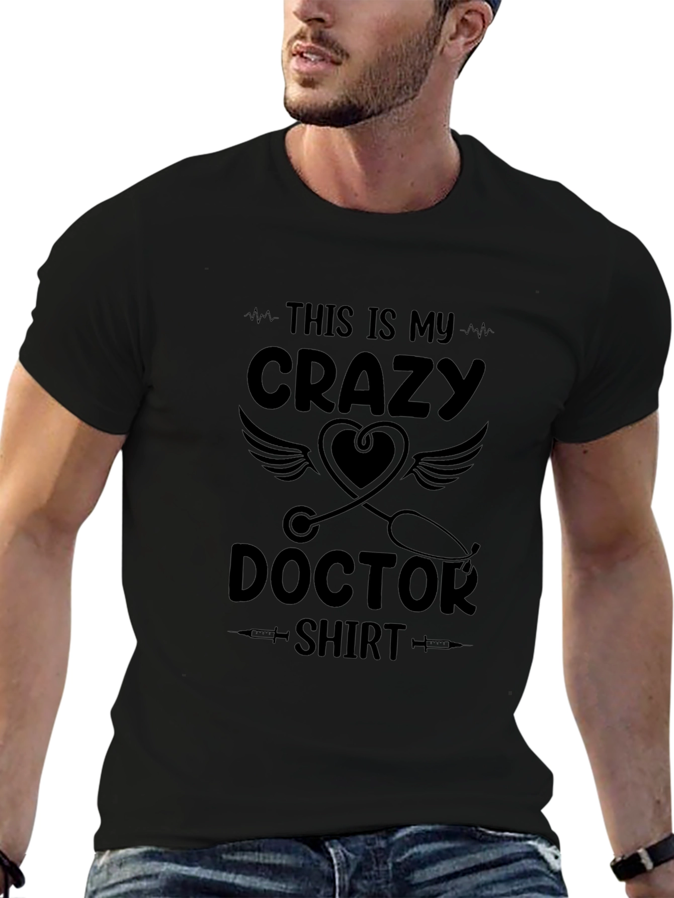 Crazy Doctor Shirt - Novelty Graphic Tee