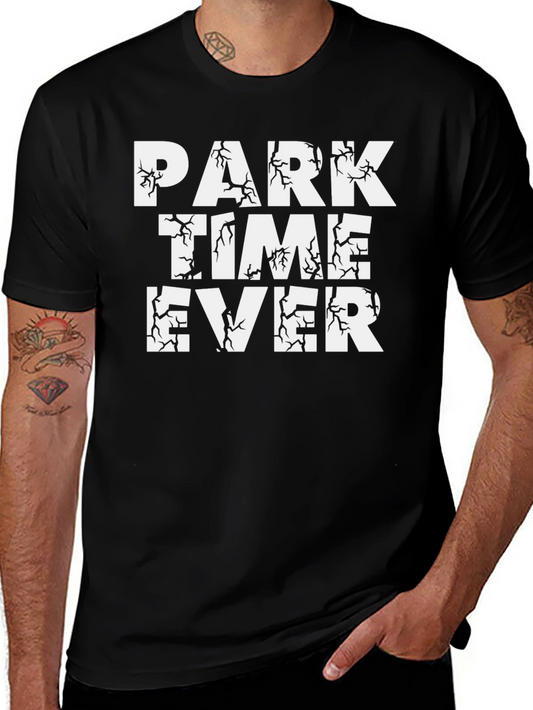 Park Time Ever Black Graphic Tee