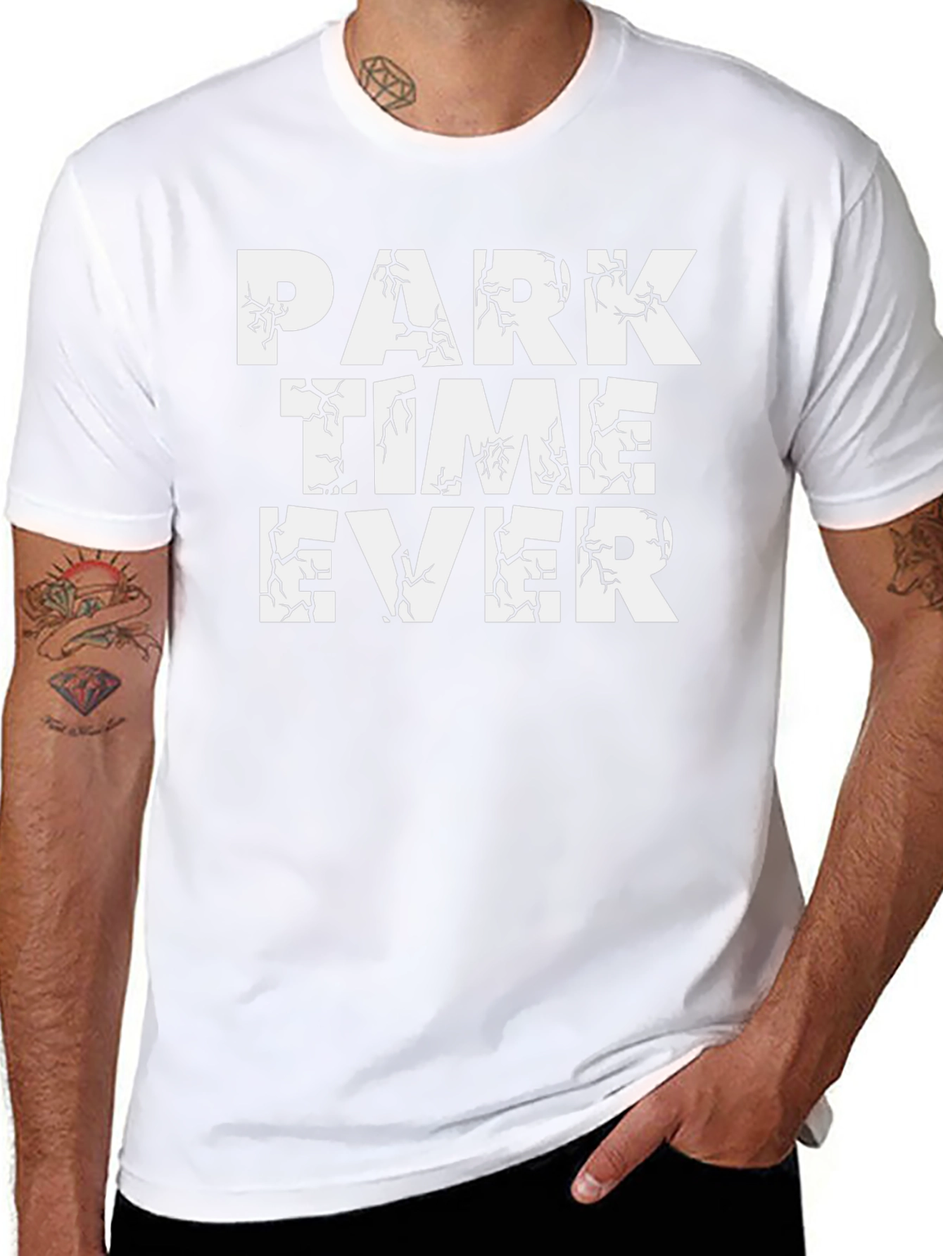 Park Time Ever Black Graphic Tee