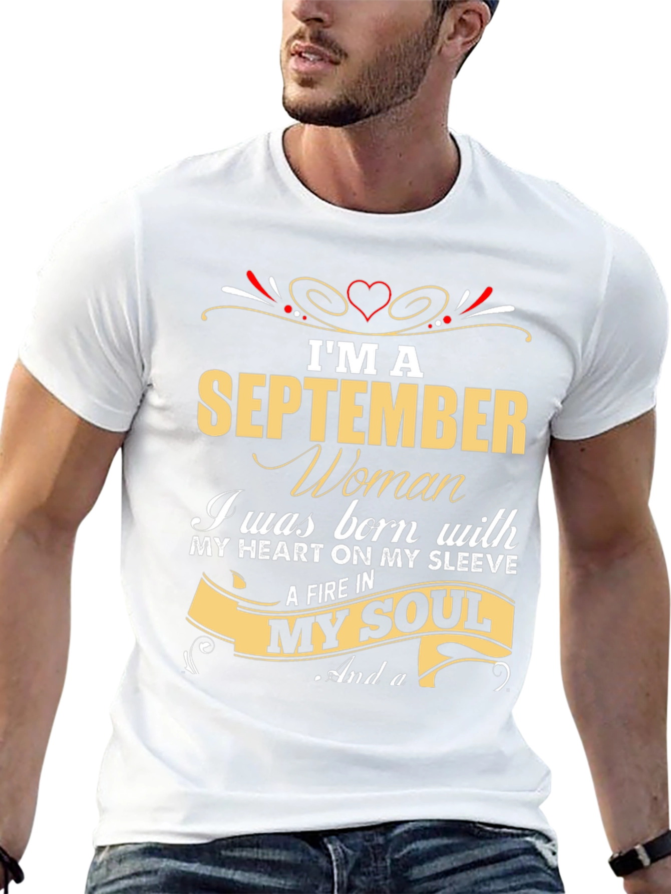 September Woman T-Shirt - Born with Fire