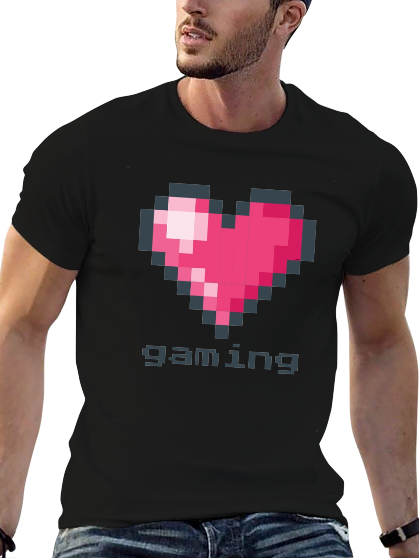 Pixel Heart Gaming T-Shirt