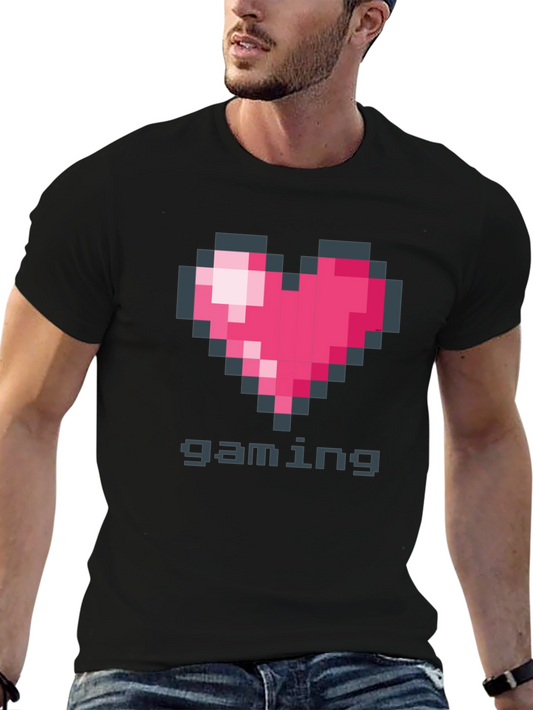 Pixel Heart Gaming T-Shirt
