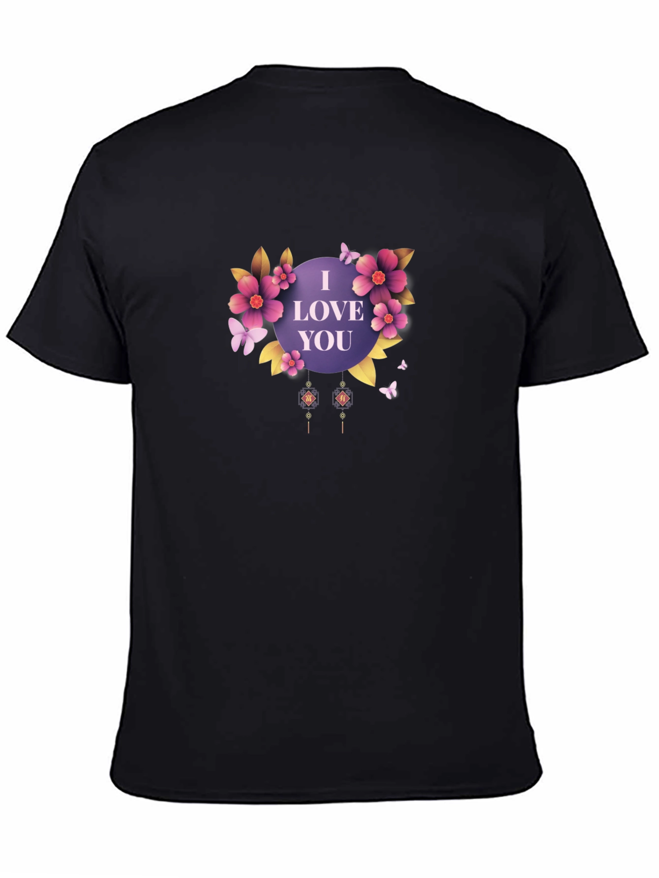 I Love You Floral T-Shirt