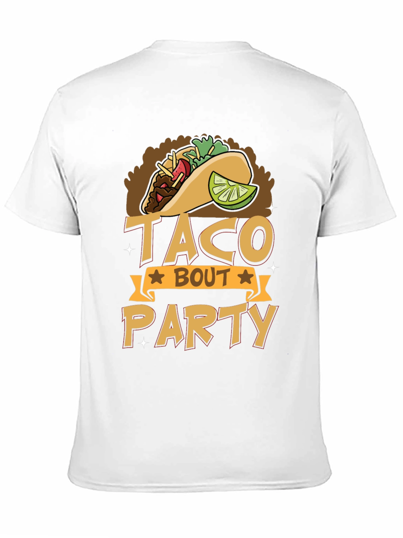 Taco Bout Party Graphic Tee - Black