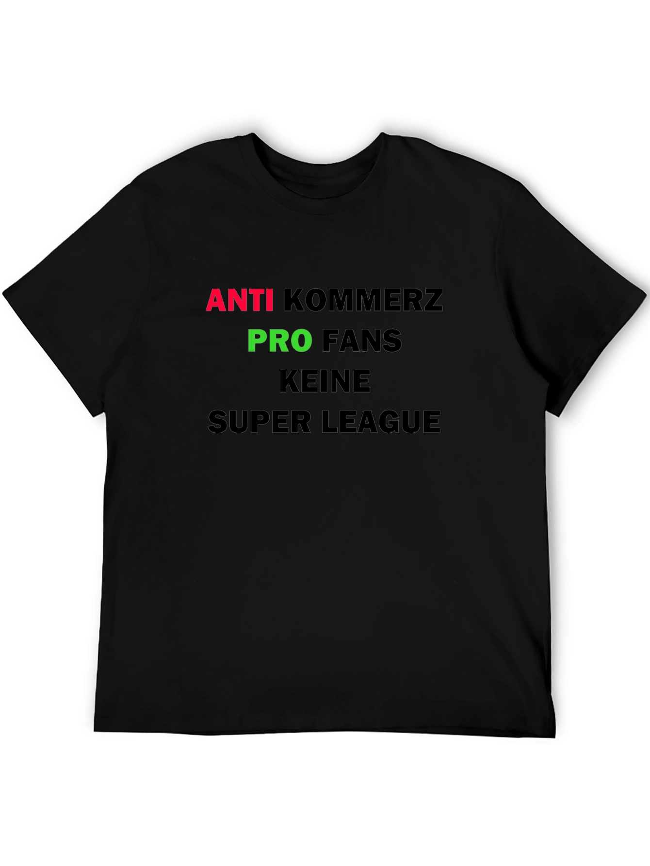 Anti Kommerz Pro Fans Super League Tee