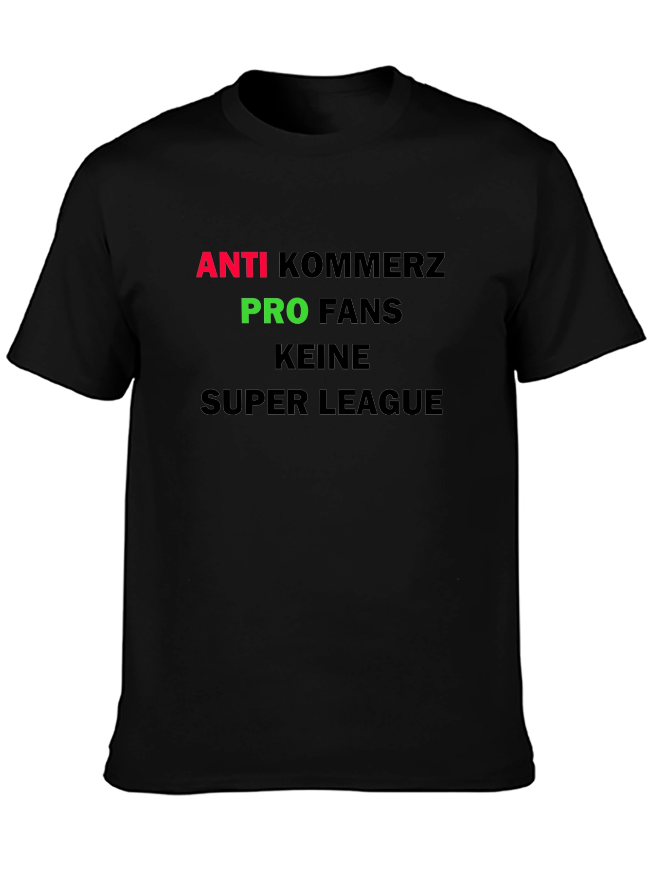 Anti Kommerz Pro Fans Super League Tee