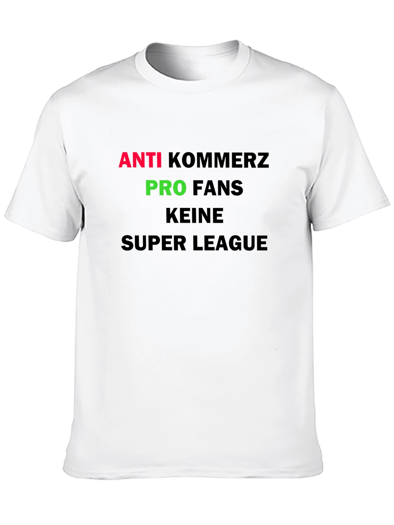 Anti Kommerz Pro Fans Super League Tee