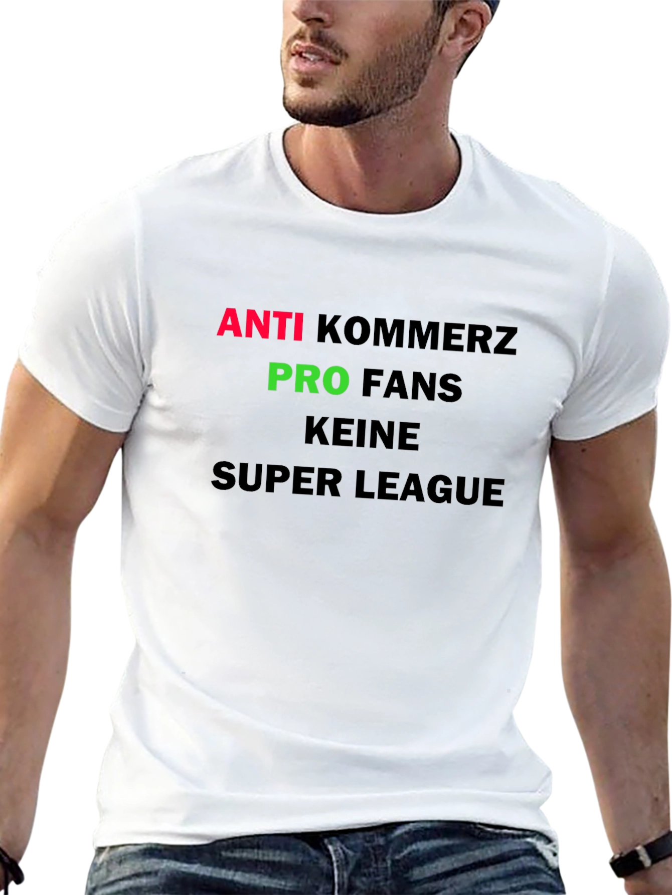 Anti Kommerz Pro Fans Super League Tee