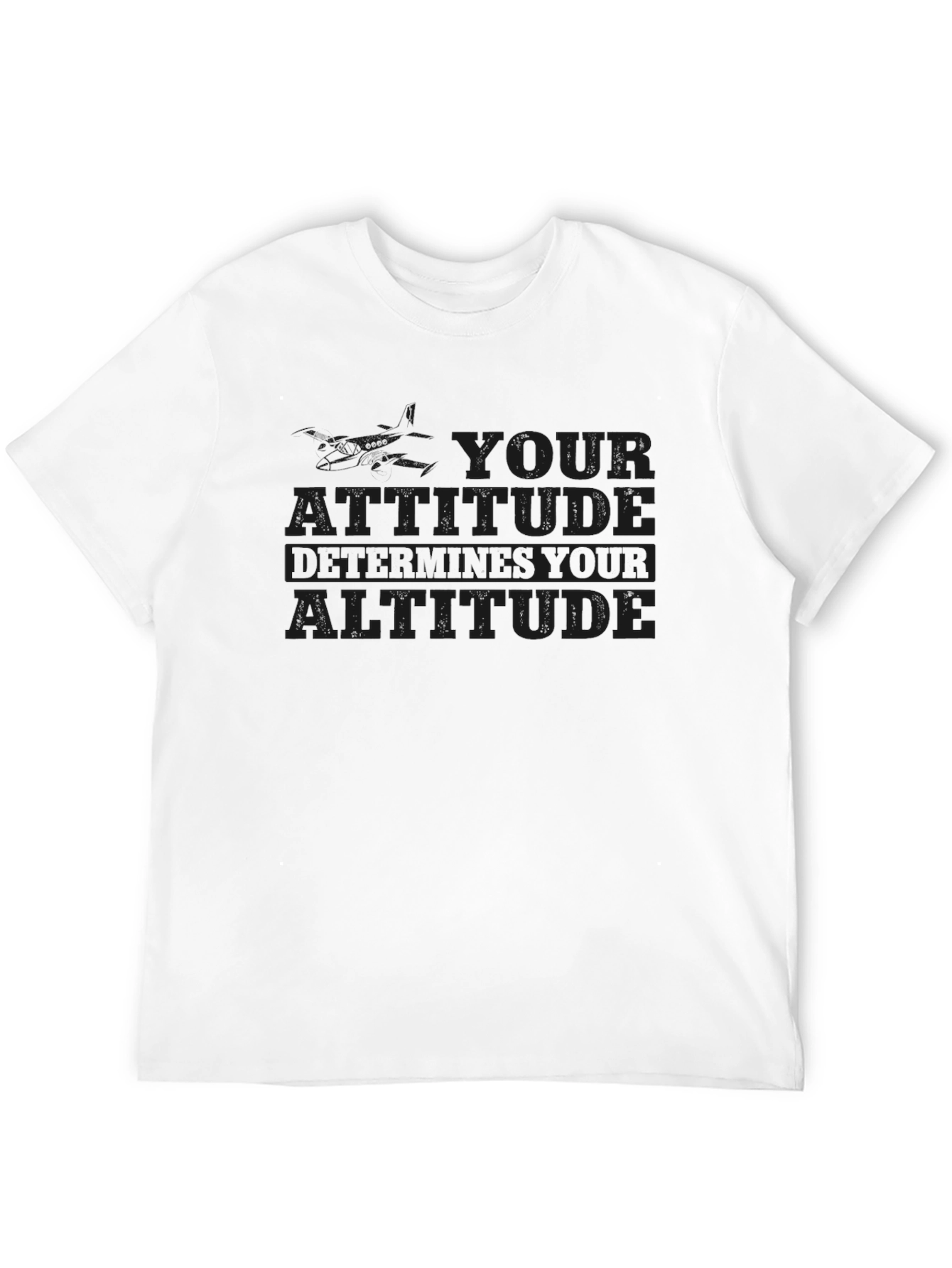 Attitude Determines Altitude Graphic Tee
