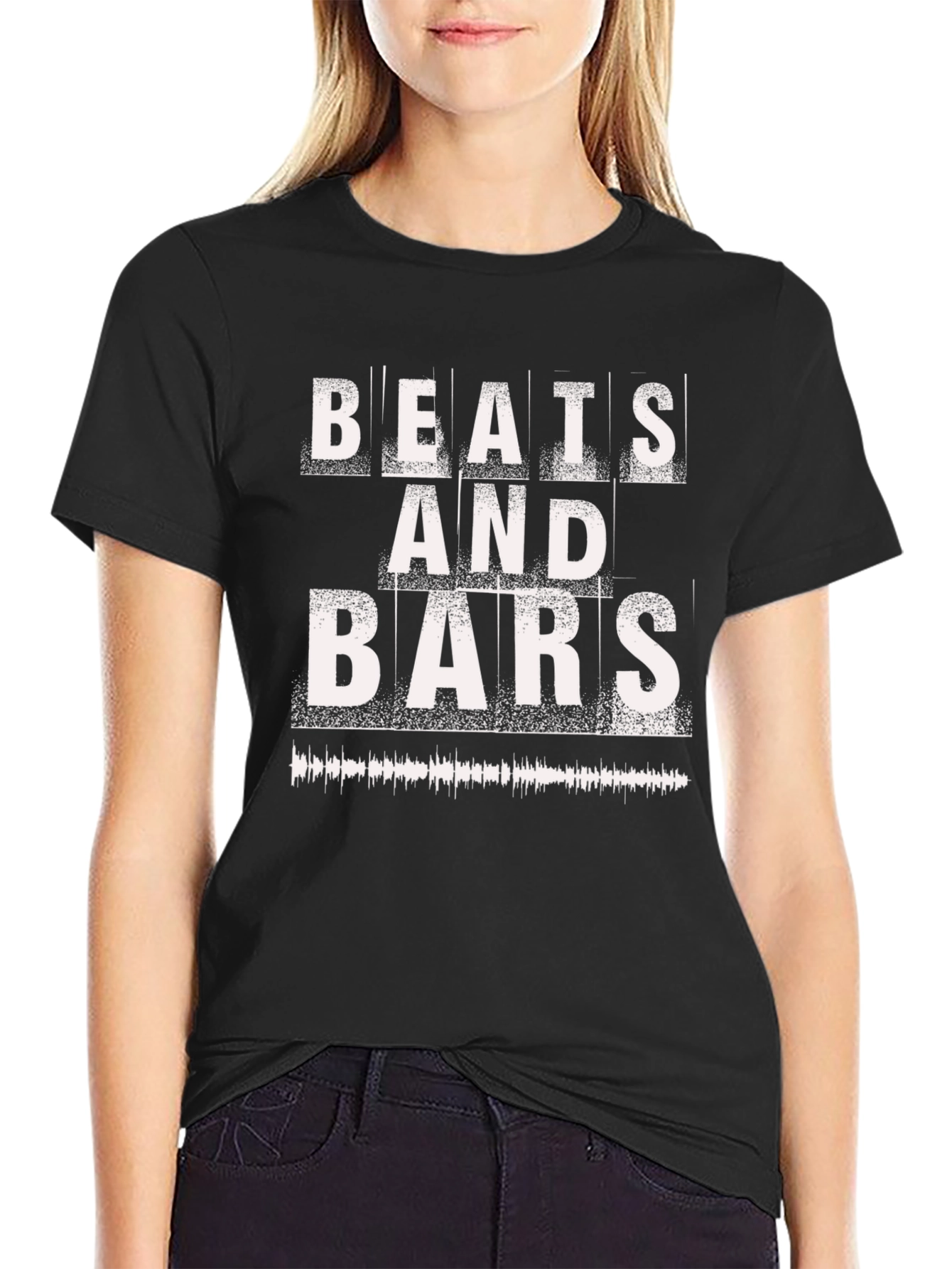 Beats and Bars Graphic T-Shirt - Music Lover Tee