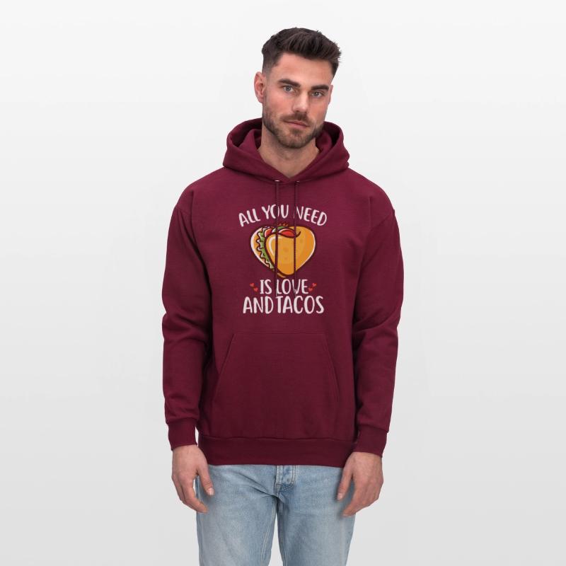 Tacos Valentine's Day Shirt Taco are My Valentine